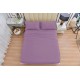  Wrinkle Free Sheet Sets with Deep Pockets & Stain Resistant, 1800 Thread Count Bamboo Based, Lavender, Split King