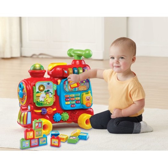 , Sit-to-Stand Ultimate Alphabet Train, Ride-On Train Toy