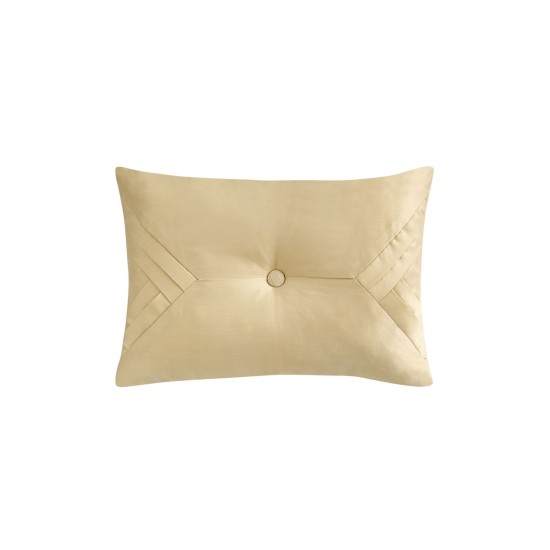  Valetta Decorative Pillow, 14″X 20″, Taupe