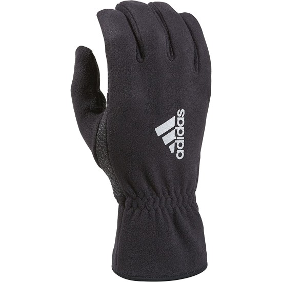  Men’s ClimaWarm Comfort Fleece Gloves, Black, Small/Medium