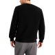  Men’s Fleece Sweatshirt, Black, Small