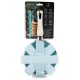  2 Piece Mini Nonstick Fry Pan & Felt Protector, Holly Berry, Turquoise