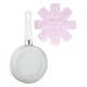  2 Piece Mini Nonstick Fry Pan & Felt Protector, Holly Berry, Pink