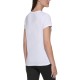  Jeans Women’s Ombre Iconic Tee, White, Large