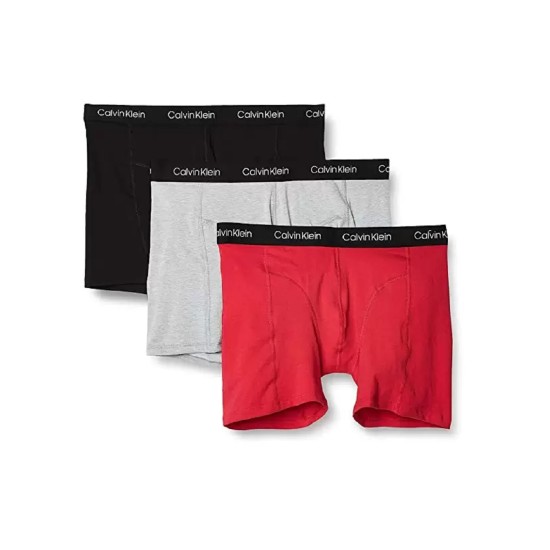  Men’s Underwear CK Axis 3 Pack Boxer Briefs, X-Large