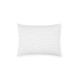  Micro Stitch Standard Pillow Sham, White, 20″ x 32″
