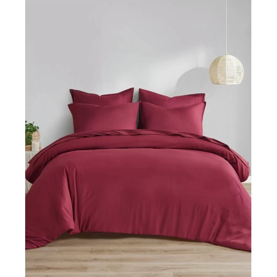  5-Pc. Twin Xl Comforter Set Bedding, Wine
