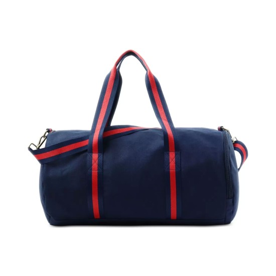  Men's Solid Duffle Bag, Navy