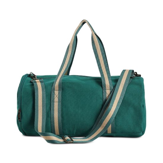  Men's Solid Duffle Bag, Green