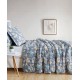  Florence 2-Piece Twin XL Comforter Set Bedding, Twin XL, Navy
