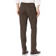  Men’s Straight Fit Workday Khaki Smart 360 FLEX Pants (Regular and Big & Tall), Olive Brown (Stretch), 34W x 32L