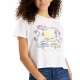  Womens California Car-Print T-Shirt