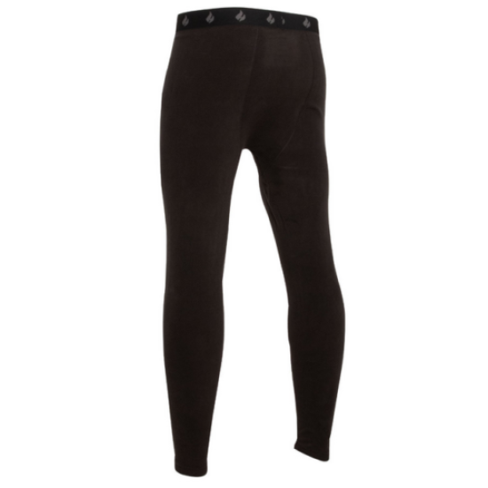  Men Warmest Thermal Pants, Black, 2X-Large