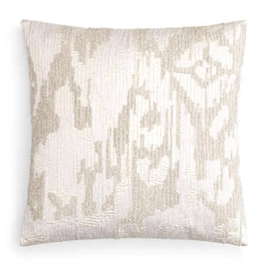  Embroidered Texture Decorative Pillow, 20 x 20