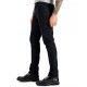  Men's Black Coated Skinny-Fit Jeans, Black Wash, 30