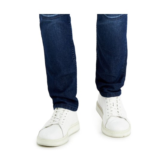 s Mens Skinny-Fit Dark Wash Jeans 34 Reg