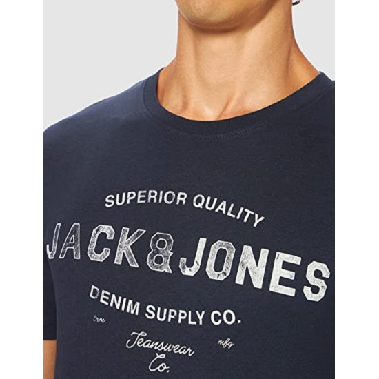 Jack & Jones Mens Slim Fit T-Shirt, Medium 