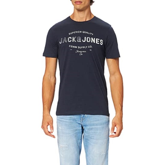 Jack & Jones Mens Slim Fit T-Shirt, Small 