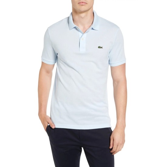  Men’s Classic Pique Slim Fit Short Sleeve Polo Shirt, Small