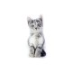  Frenchie Cat Shaped Decorative Pillow