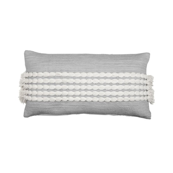  Linear Dotted Decorative Pillows, Beige