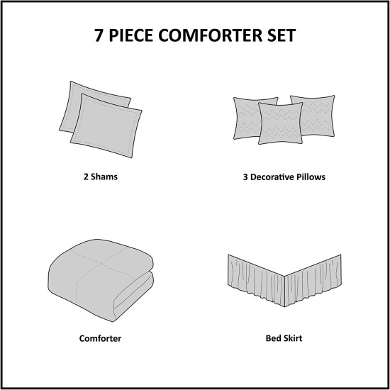 Quincy 7-Pc. Comforter Set