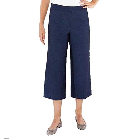  Italy Women’s Crop Pants (Denim, 4×23)