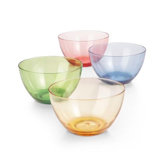  Bbq Acrylic Cereal Bowls, Set of 4