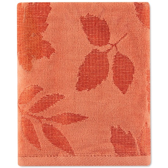  Carved Leaves Hand Towel