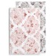  Victorian Damask Cotton 20″ x 30″ Rug, Pink