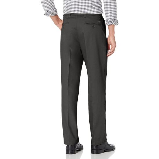 Men’s  Relaxed-Fit Signature Khaki Lux Cotton Stretch Pants, Size: 34X29,