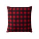  Plaid Reversible Decorative Pillow, 24 x 24 Inches