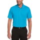  Men's Airflux Polo Shirts, Blue, Medium