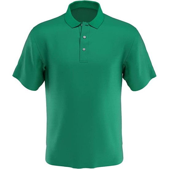  Men's Airflux Polo Shirts, Green, Medium