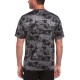  Men's Camo-Print T-Shirts, Black, Medium