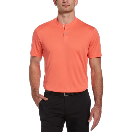  Men’s Edge Collar Polo Shirts, X-Large