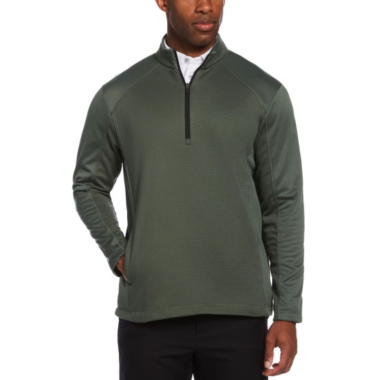  Men’s Quarter-Zip Golf Sweatshirt, X-Large