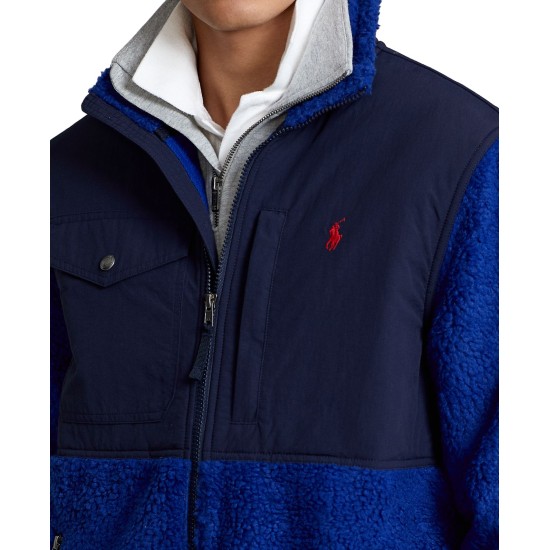  Mens Hybrid Fleece Jacket, X-Large