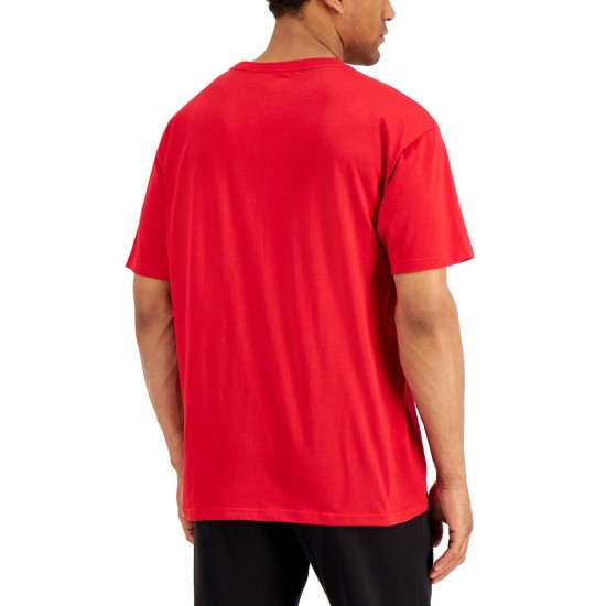  Men’s Essential T-Shirt, Red, X-Large