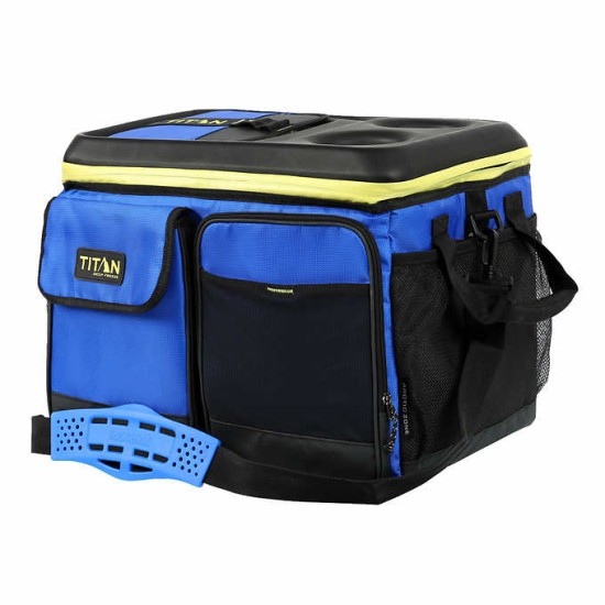 50 Can Collapsible Cooler, Blue