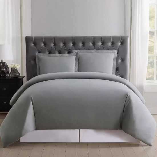  Everyday Twin  Duvet Sets, Gray, King