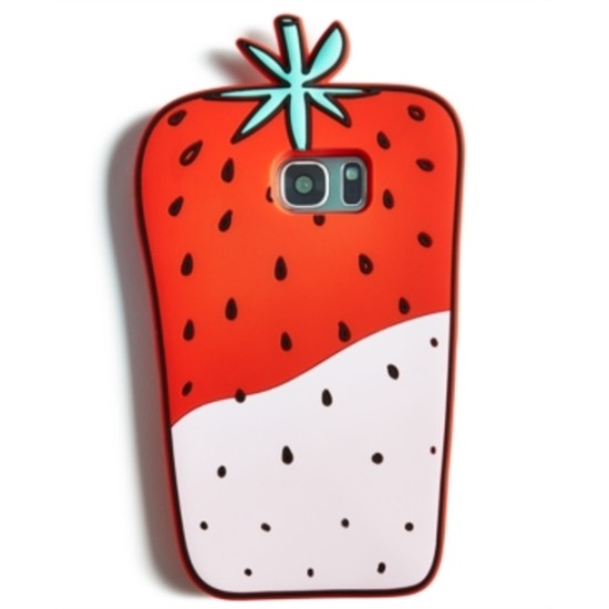 TwelveNYC Cell Phone Protective Skin Case (Strawberry – Samsung Galaxy S7)