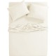  300-Thread-Count Oxywash 4-Piece Sheet Set, Solid, Natural, Cali King