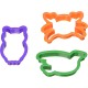  Animal Cookie Cutter Set, 50-Piece, Plastic