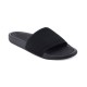  Men’s Ace Mesh Slide Sandals Slipper, Black, 9.5
