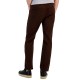  Men’s Five-Pocket Pants, Dark Brown/38×30