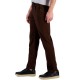  Men’s Five-Pocket Pants, Dark Brown/33×30