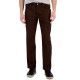  Men’s Five-Pocket Pants, Dark Brown/33×30