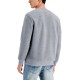  Men’s Fleece Sweatshirt, Grey/XL
