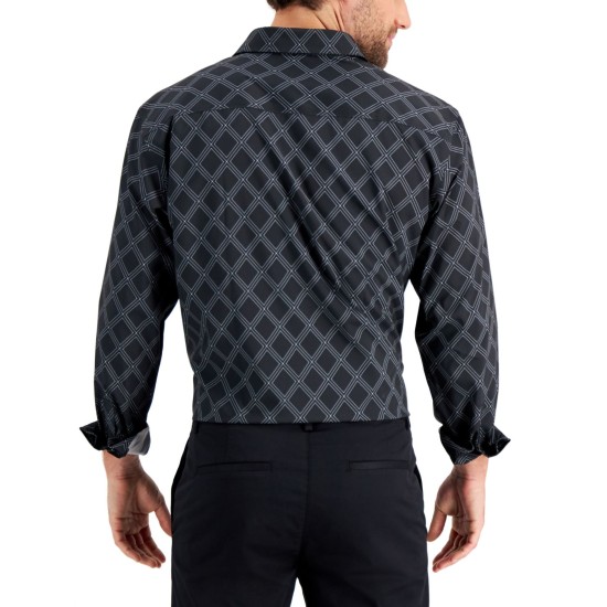  Men’s Regular Fit Recycled Stretch Dress Shirt 2XLarge